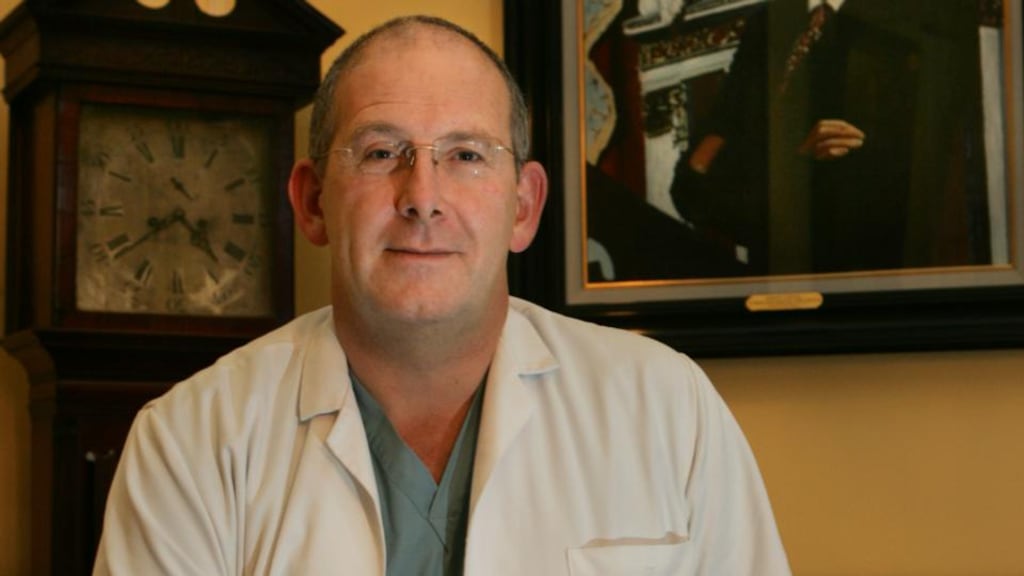 Dr Sam Coulter Smith: “For a baby delivered at 23 weeks to survive is a huge achievement from everyone’s point of view. For a 23-week twin to survive is even bigger because twins often behave more prematurely than singleton babies.” Photograph: Cyril Byrne