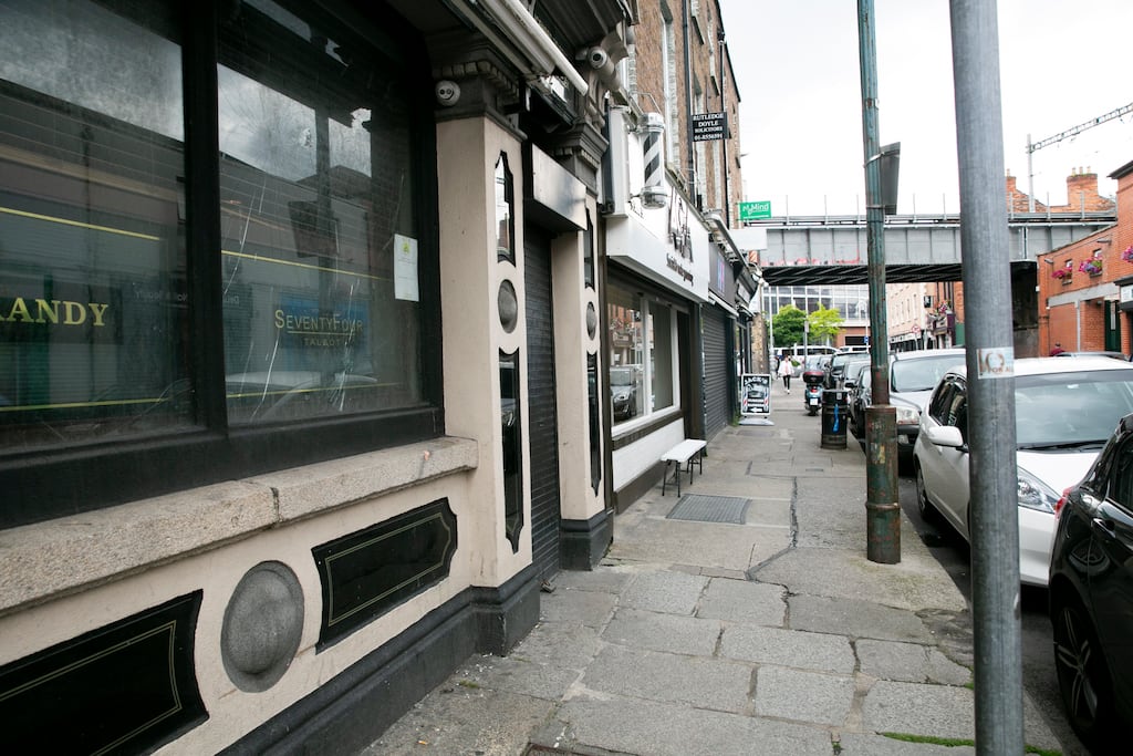 Talbot Place, between Talbot Street and Store Street, was the site of a violent attack on a US tourist on Wednesday night. Photograph: Gareth Chaney/Collins Photos