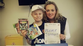 Boy who beat cancer raises €24,000 for hospital consoles
