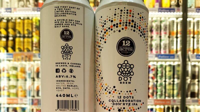 Impressive: 12 Dots, made by 12 Acres and Dot Brewing, is one of the tastiest collaboration beers of late