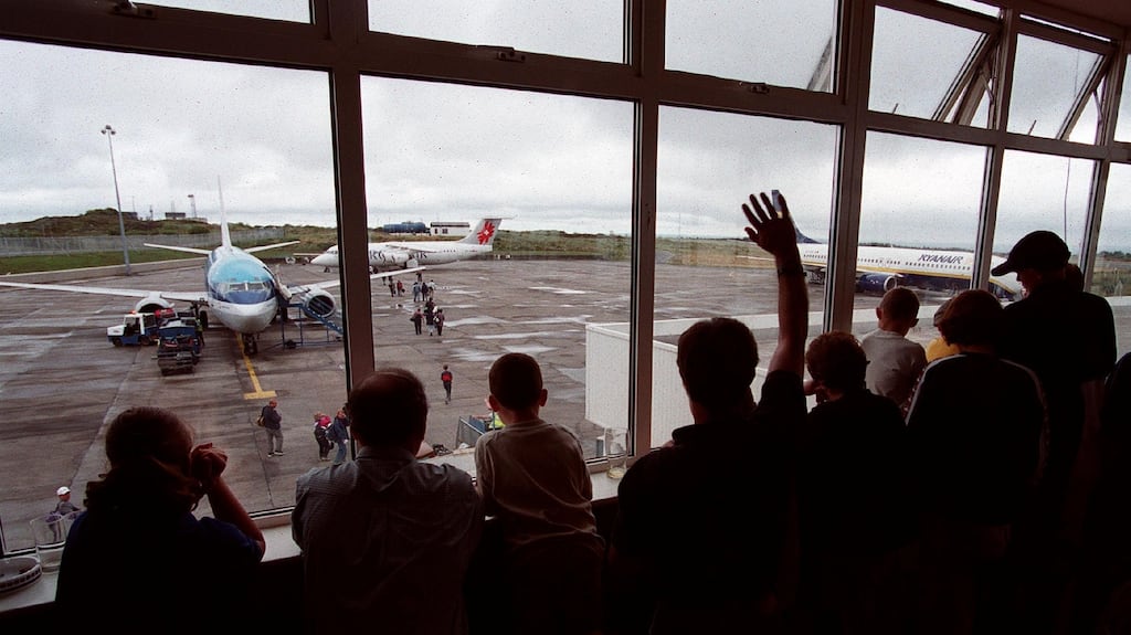 Knock airport: needs more regular flights  and quicker connections to Sligo town. Photograph: Alan Betson