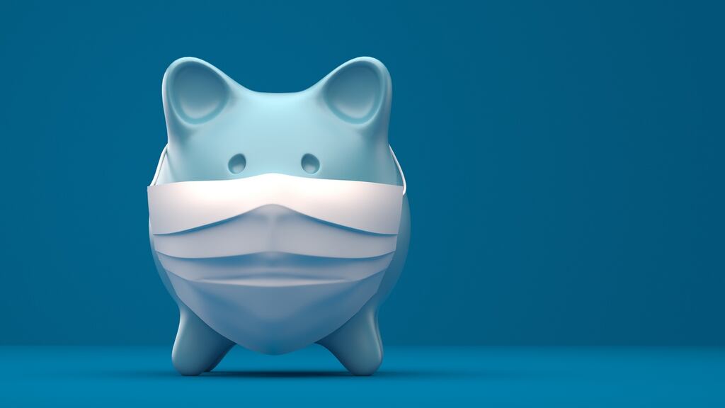 Consumers’ inability to spend money on activities such as dining out in the first quarter helped boost savings rates. Photograph: iStock