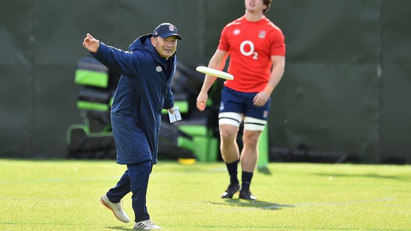 Eddie Jones and England head to Rome on Saturday looking for a bonus point victory and as many points as possible. Photograph: Glyn Kirk/Getty/AFP