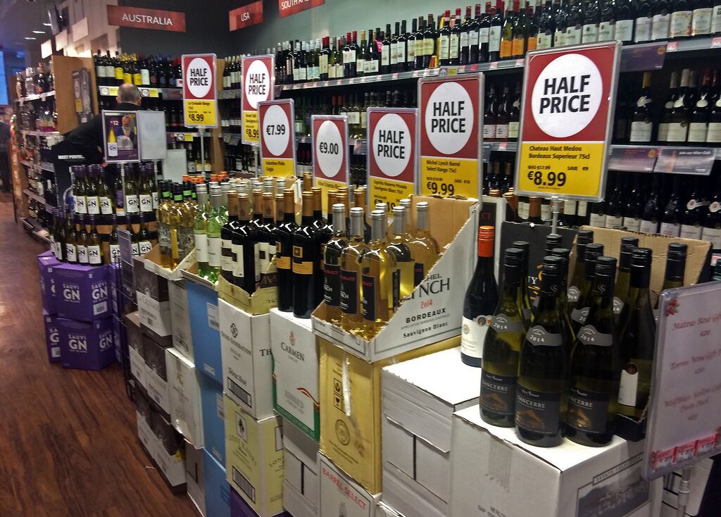 Politicians from several places around the world have contacted Minister for Health Stephen Donnelly to inquire about the health warnings that will be placed on alcohol labels. Photograph: Eric Luke