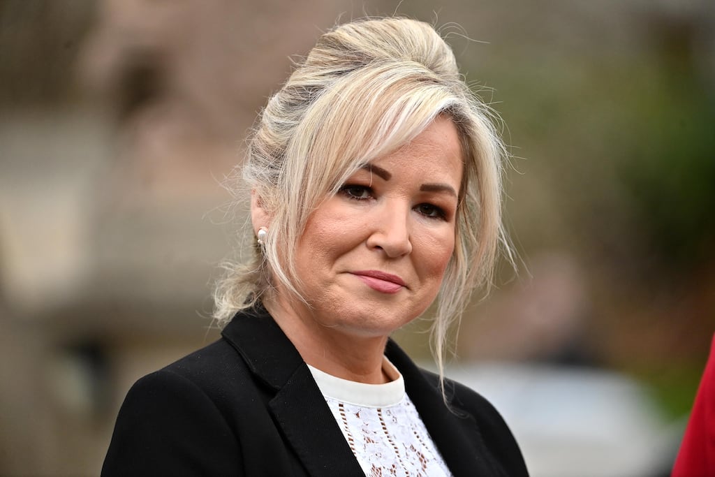 The move will be regarded as a significant gesture of support for policing from the North's first nationalist First Minister Michelle O'Neill. Photograph: Oliver McVeigh/PA Wire