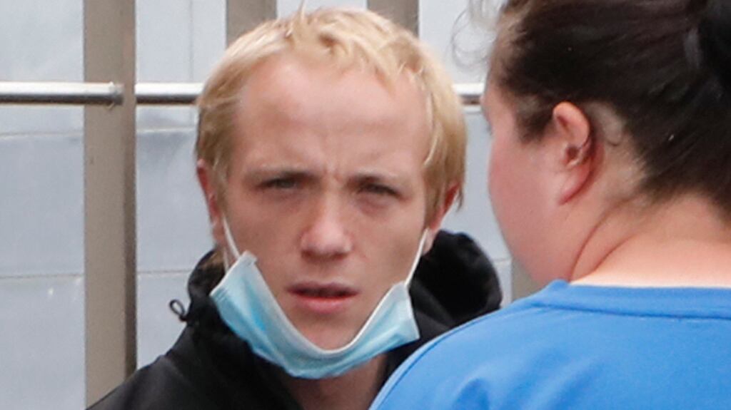Ronnie Markham, also known Ronnie Dearman, outside Limerick Circuit Court before his sentencing on Thursday. Photograph: Liam Burke/Press 22.