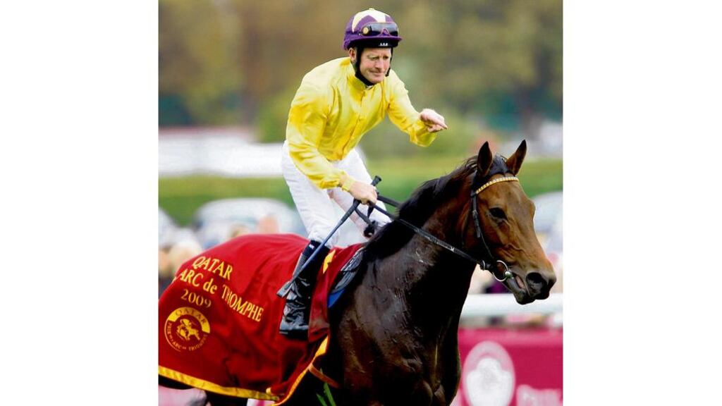 The now-retired Mick Kinane has no doubts who is the number one as he returns on wonder horse Sea The Stars after landing the Qatar Prix de l'Arc de Triomphe at Longchamp last October.