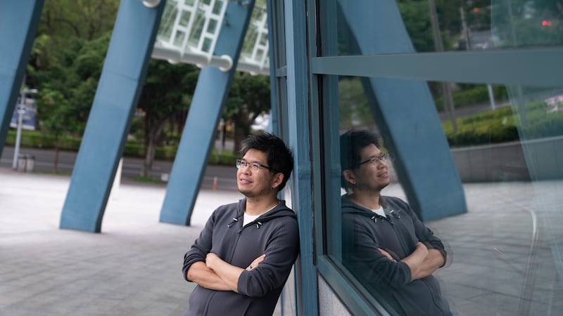 Steve Chen, a co-founder of YouTube, in Taipei. Since the pandemic struck, Silicon Valley friends have been joining him. Photograph: Ashley Pon/The New York Times