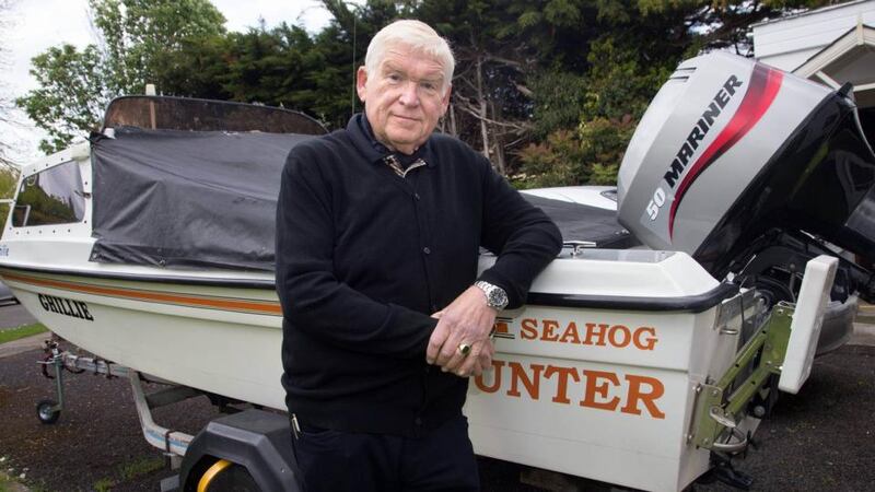 Derek Davis had lost a third of his body weight over the past 10 months following gastric surgery. Photograph: Tony Gavin/Sunday Independent