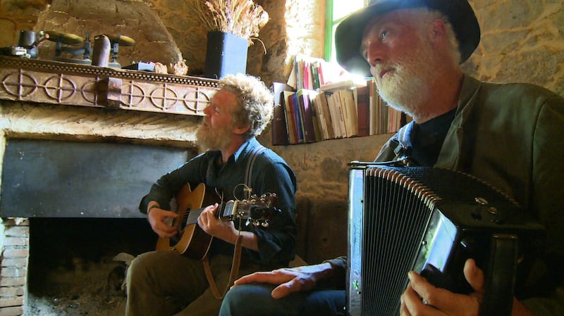 Glen Hansard and Brendan Begley