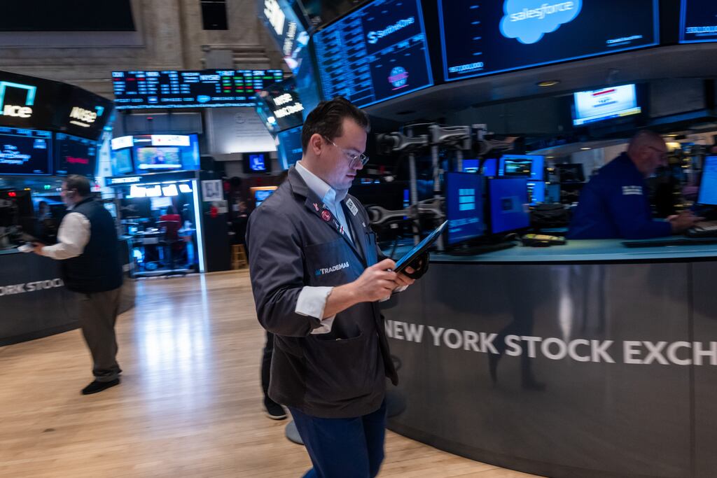 New York Stock Exchange: American consumers are in bullish mood, with a record number expecting stocks to advance in 2025. Photograph: Getty