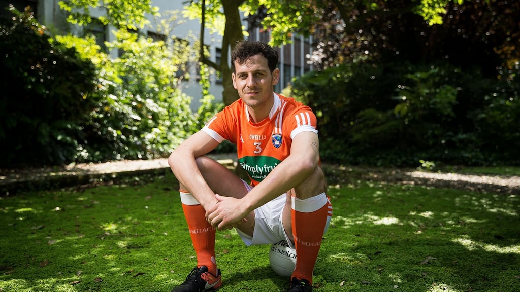 Armagh’s Jamie Clarke at the launch of the 2017 Global Games Development Fund. Photo: Gary Carr/Inpho