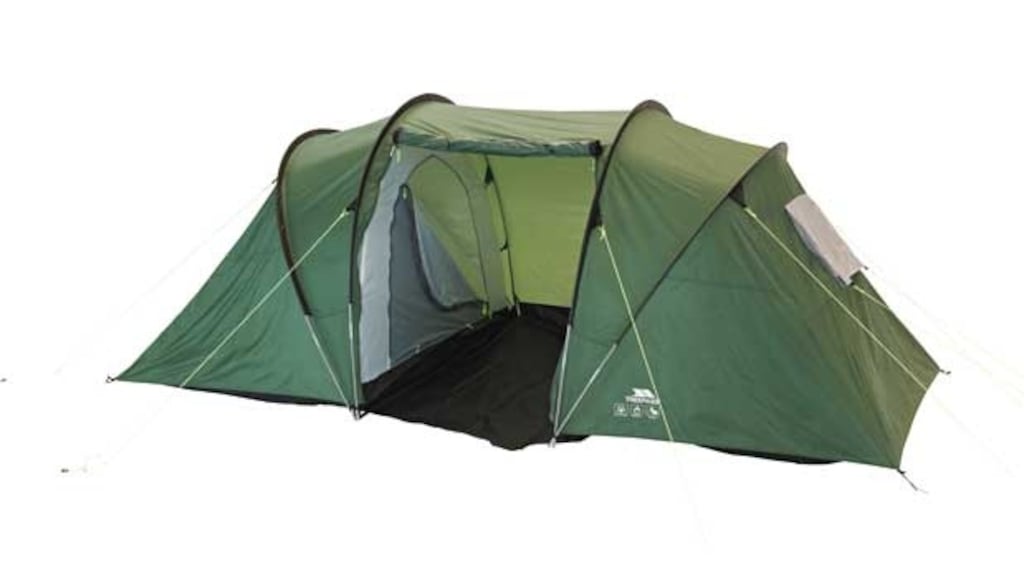 Trespass four-man, two-room tunnel tent €176.99