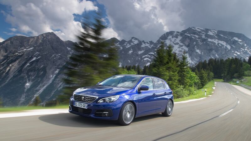 Among the latest safety systems fitted to the 308, auto emergency braking with distance alert debuts, active lane departure warning, driver attention alert and automatic headlights are offered on the 308
