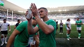 Johnny Sexton keen to keep the foot down for Ireland’s next game with Tonga