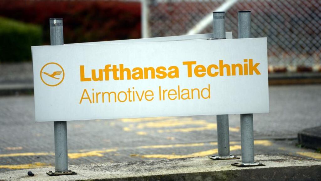 Lufthansa Technik confirmed last month it was closing its aircraft engine overhaul plant in south county Dublin with the loss of 411 jobs. Photograph: Alan Betson/The Irish Times