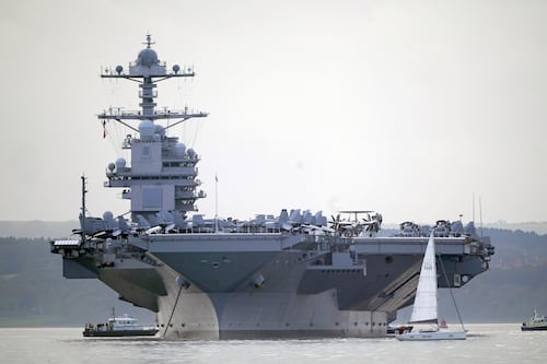US sends aircraft carrier to South America as airstrike on ‘drug boat’ kills six