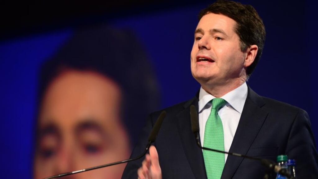 Paschal Donohoe: rejected suggestions that he was a Minister without power. Photograph: Dara Mac Dónaill