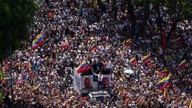 Thousands of Venezuelans march over contested election despite warnings from Maduro