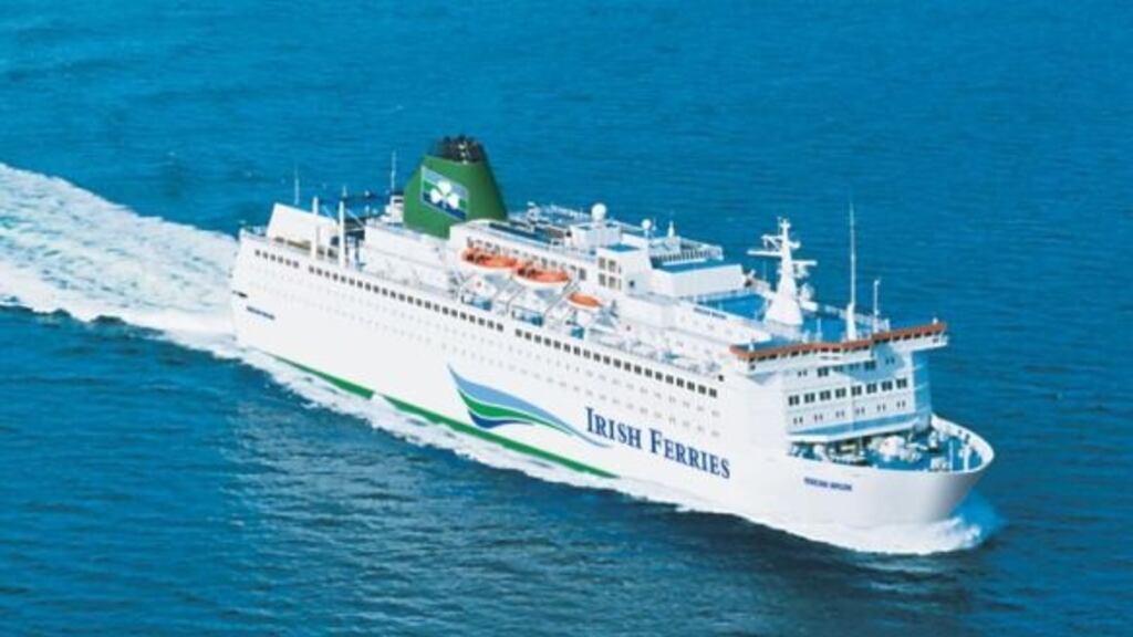 The people arrived off the 2pm Irish Ferries Oscar Wilde vessel from Cherbourg on Sunday afternoon.