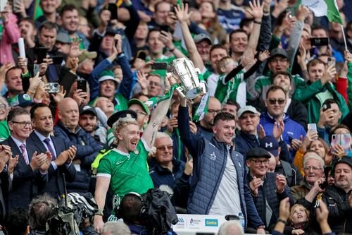 All-Ireland hurling final: Limerick beat Kilkenny 0-30 to 2-15 as John Kiely’s team secure four-in-a-row