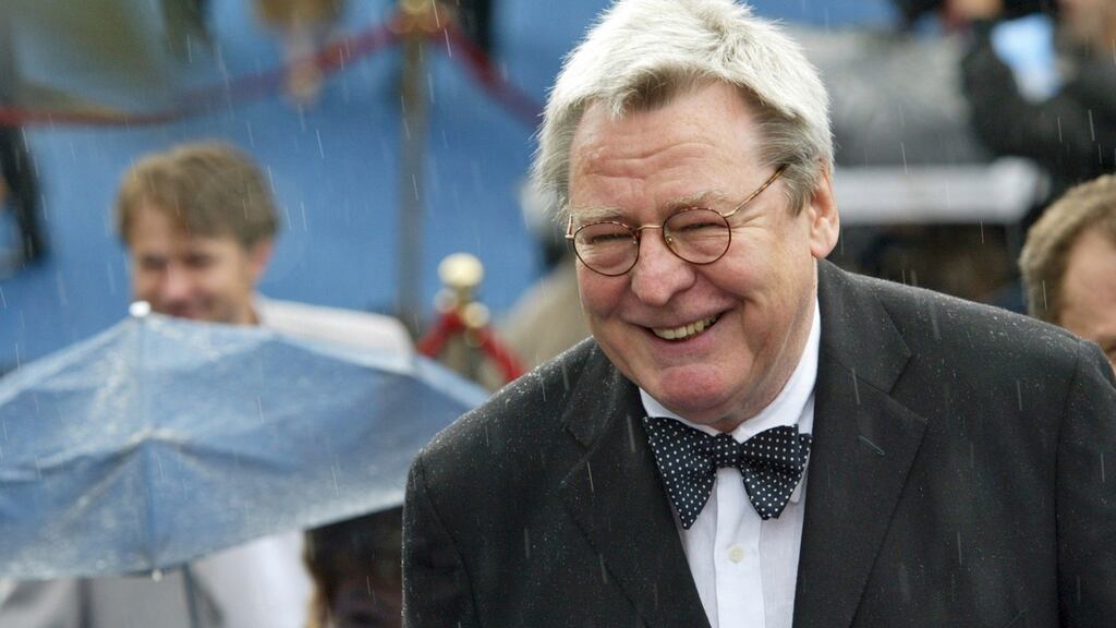 Director Alan Parker is pictured in Moscow in 2004. File photograph: AP Photo/Misha Japaridze