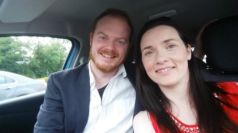 Rónán Mac an tSaoir and his wife Colette