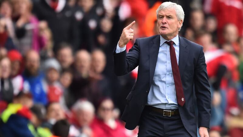 Southampton travel to Swansea on Tuesday night with premier League survival on the line. Photograph: Glyn Kirk/Getty