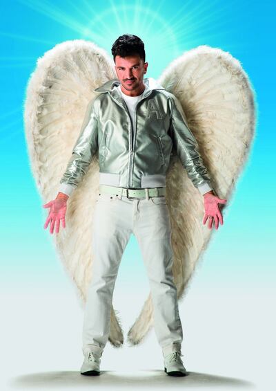 Teen Angel: Peter Andre is starring in Grease the Musical. Photograph: Hugo Glendinning