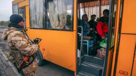 Officials working to establish ‘buffer zone’ in east Ukraine