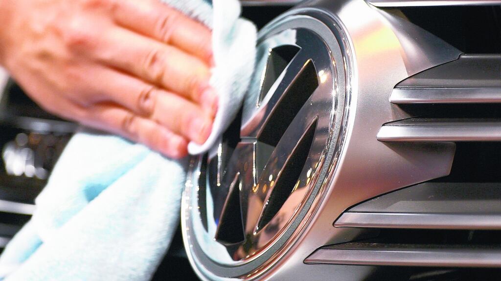 Volkswagen remained Irish car buyers favourite marque and diesel their fuel option of choice in 2017even with lower sales and despite the fallout of Dieselgate. Photograph:  Alexander Hassenstein / Getty Images