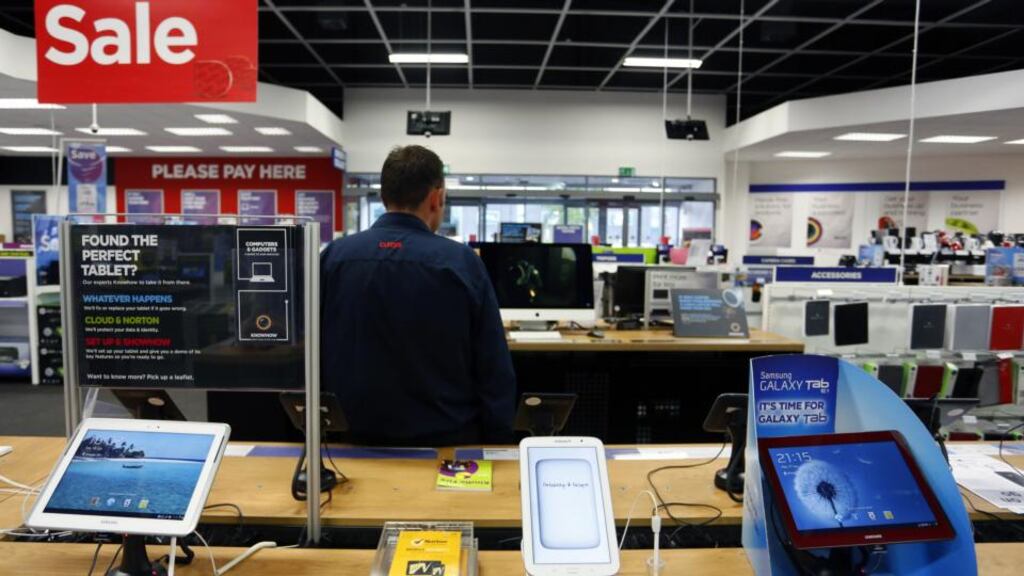 Dixons Retail, which has electrical retail operations across Europe, has benefited from a strong performance in the UK and Ireland.