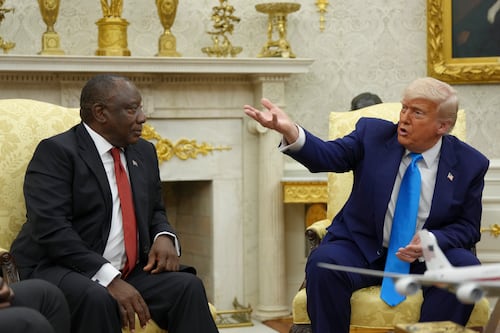 Trump’s evidence of South Africa  ‘white genocide’ contains images from DR Congo