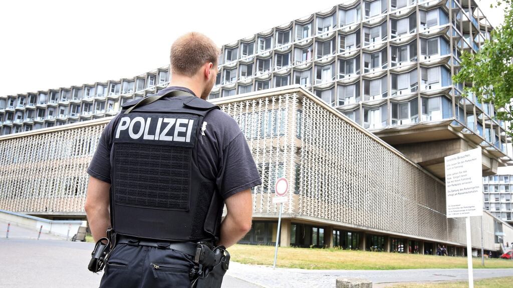 German police have confirmed there was a ‘detonation incident’ close to an office for migration in the town of Zirndorf near Nuremberg on Wednesday.
