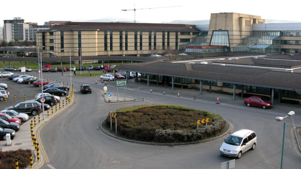 In a short statement, Tallaght Hospital said the restrictions were being enforced “in the interest of our patients and visitors for the weekend of Saturday February 28th and Sunday March 1st”. Photograph: David Sleator/The Irish Times