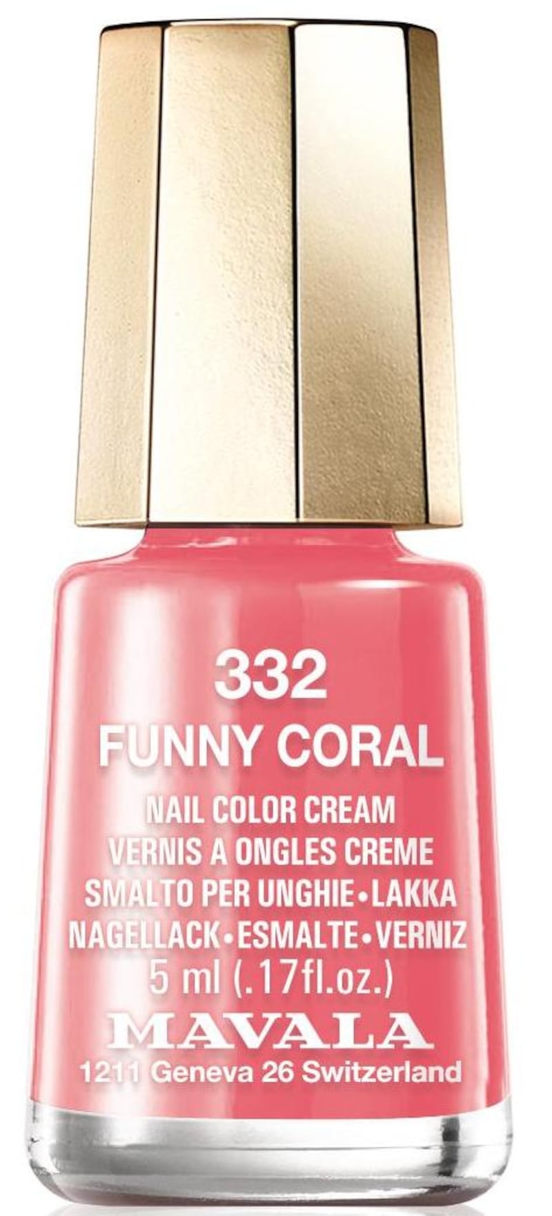 Mavala Mini Colour in Funny Coral: €4.99 at pharmacies nationwide