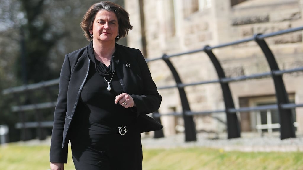 First Minister Arlene Foster said it was a ‘landmark day’ for Northern Ireland. Photograph: Niall Carson/PA Wire
