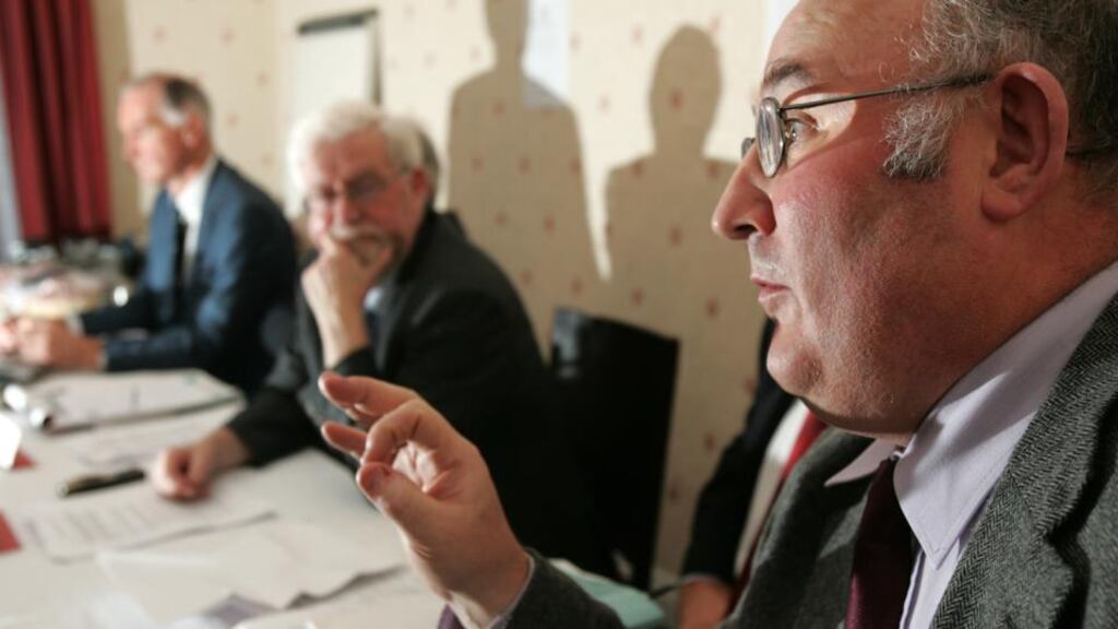 TUI president Gerry Craughwell has urged members to vote yes on industrial action in the event that members reject the Haddington Road agreement. Photograph: Frank Miller