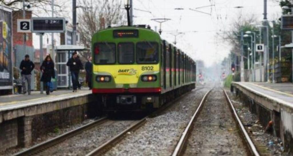 Dart services have resumed between Bray and Greystones after they were suspended for a time earlier to allow emergency services attend to an injured person on the line.