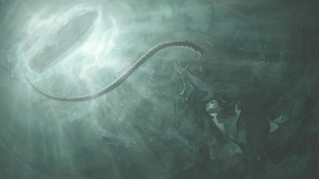 Illustration by PJ Lynch from his book The Boy Who Fell Off the Mayflower, or John Howland’s Good Fortune