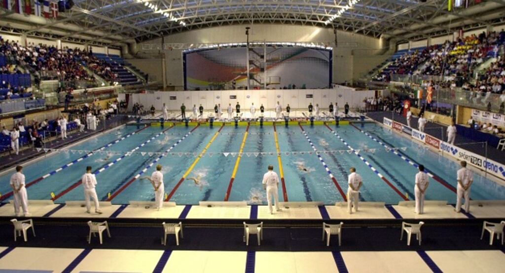 Ben Griffin starts every morning with a 5am training session in the National Aquatic Centre. Photograph: Cyril Byrne/The Irish Times