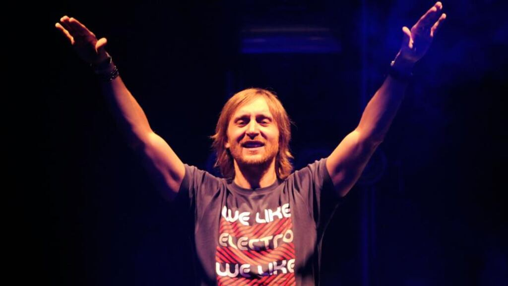 French DJ David Guetta is headlining this year’s Oxegen festival. Photograph: Getty