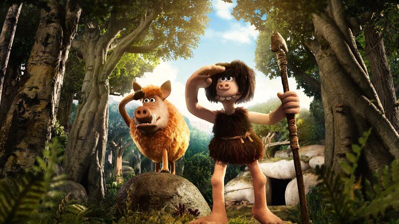 Hognob and Dug (Eddie Redmayne) in ‘Early Man’