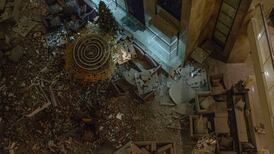 Ukraine ‘has become stronger’, says Zelenskiy, as Russia pummels city of Kharkiv with missiles