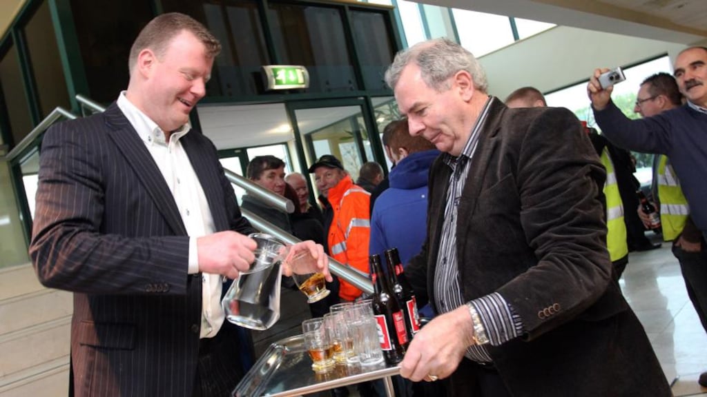 Councillor John McCartin and Seán Quinn: Mr McCartin is a director of QBRC Ltd, formerly Quinn Business Retention Company Ltd.