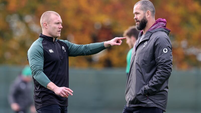 Earls says that Andy Farrell has been very understanding when he has opened up to him, particuarly on Earls’ struggles with spelling. Photograph: Dan Sheridan/Inpho