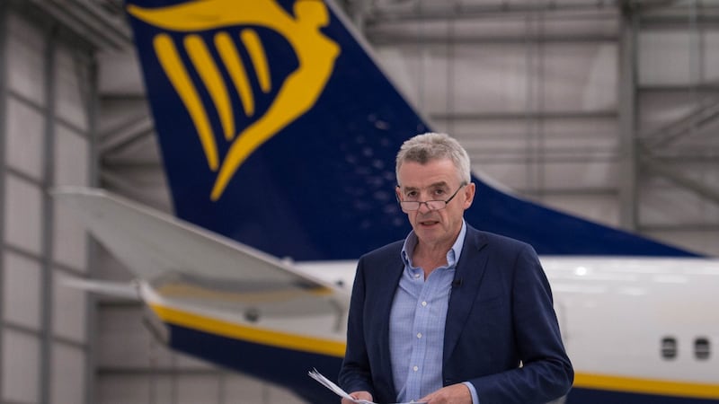 Ryanair chief executive Michael O’Leary: “We need to deregulate air traffic control. And there has been no deregulation of airports, airport monopolies have not been broken up.” Photograph: Stefan Rousseau/PA Wire