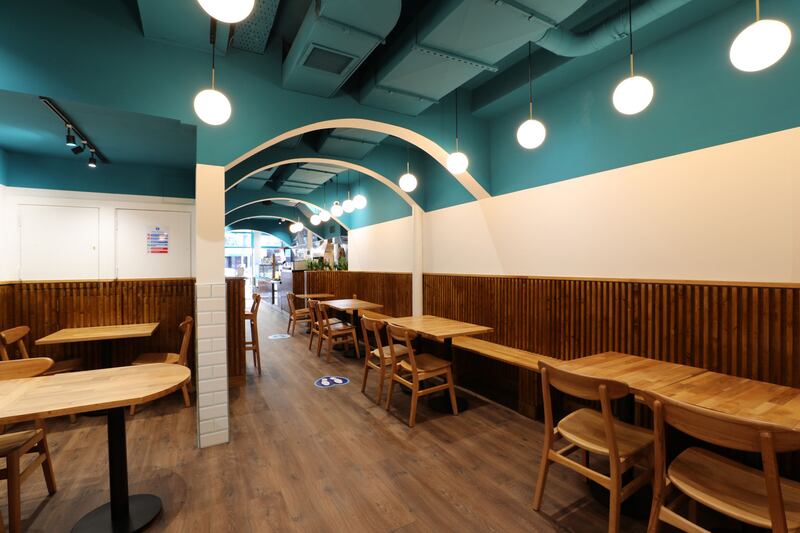 Reyna Turkish restaurant, Dame Street, Dublin. Photograph: Nick Bradshaw