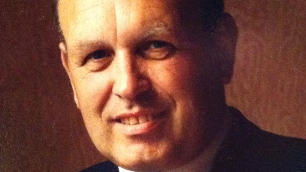 An undated handout photo  of Supt Bob Buchanan who was gunned down, along with Chief Supt Harry Breen, on March 20th, 1989,  in south Armagh. Photograph: McCartan Turkington Breen/PA Wire.