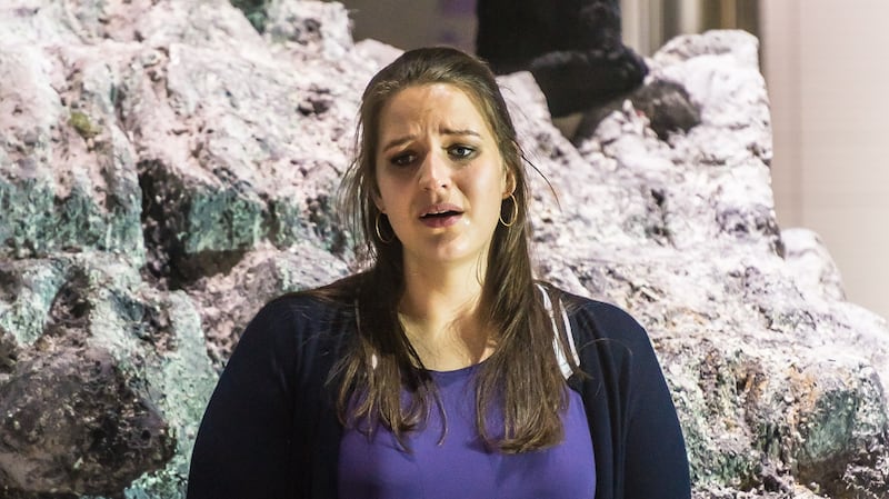 Lise Davidsen as Medea in the Wexford Festival Opera production at the National Opera House. Photograph: Clive Barda